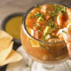 Ceviche de camarón