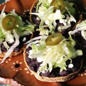 Sopes de frijol